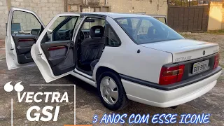 VECTRA GSI 1995 - VIDEO DE ANIVERSARIO | 5 ANOS COM ESSE ICONE DOS ESPORTIVOS DOS ANOS 90