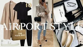 HOW TO STYLE AIRPORT OUTFIT & SMART SUITCASE PACKING TO SAFE SPACE