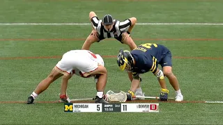 Denver vs Michigan | Faceoff Highlights | NCAA 1st Round | Mens College Lacrosse | 5/11/24