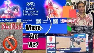 Our day at London International Horse Show! Watching JOHN WHITAKER!!!