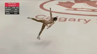 2024 Canadian National Skating Championships.Senior Women FP. Rose Theroux