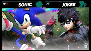 Super Smash Bros Ultimate Amiibo Fights – Request #21034 Sonic vs Joker