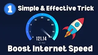 How to SPEED UP your Internet Spped | Boost Download Speeds, Lower Ping, Fix Lag on Wired and WiFi