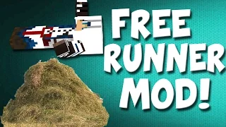 Minecraft | Mod Showcase: "Free Runners Mod!" (Parkour Like an Assassin!)