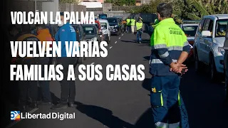 #VOLCÁN: Varias familias de La Laguna regresan a casa tras dos meses desalojados