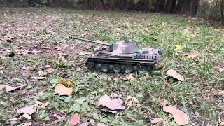 RC-Tank-Heng Long Panther Terrain Test