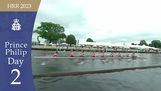 Wimbledon High Sch. v Tideway Scullers' Sch. - Prince Philip Challenge Trophy | Henley 2023 Day 2