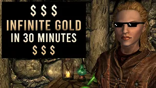 Skyrim Anniversary Edition: Infinite Gold In 30 Minutes! (Goldenhills Plantation is OP)