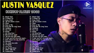 Justin Vasquez Playlist 2022 | The Best Acoustic English Cover Of Popular Songs 2022