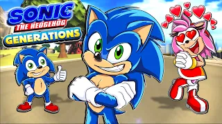 Sonic Movie 2 in Sonic Generations! - Sonic & Amy Play Sonic Generations Mod!