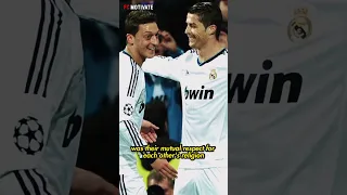 Cristiano Ronaldo Reminded Mesut Ozil To Pray 🙏 #football #shorts