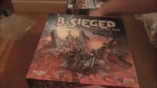 Unboxing of b-sieged: sons of the Abyss by cool mini or not and second gate