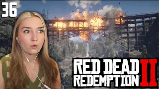 Blowing Up Bridges - Red Dead Redemption 2 Blind Playthrough Part 36
