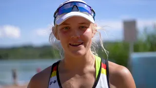 2022 World Rowing Under 19 & Under 23 Championships - reactions from U23 medallists