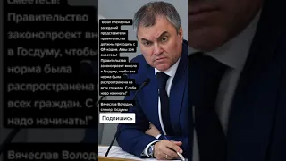 Вячеслав Володин спикер Госдумы