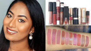 MY TOP 10 AFFORDABLE EVERYDAY lipsticks for DUSKY / DARK INDIAN Skintone |