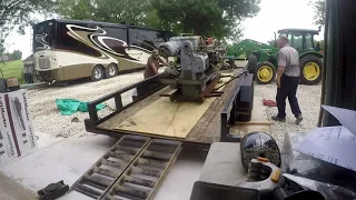 How I move heavy Lathes!