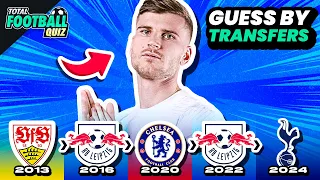 GUESS THE PLAYER BY THEIR TRANSFERS - SEASON 2023/2024 | TFQ QUIZ FOOTBALL 2024