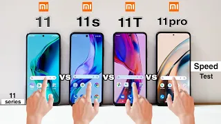 Redmi note 11 vs Redmi note 11s vs Redmi note 11T 5g vs Redmi note 11 pro Speed Test & Comparison