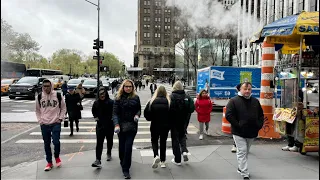 NYC LIVE Walk: Midtown Manhattan 5th ave, 6th ave, Times Square & more (04/18/2024)