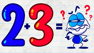 Pencilmate Plays Math Games With Friends! | Animated Cartoons | Animated Short Films | Pencilmation