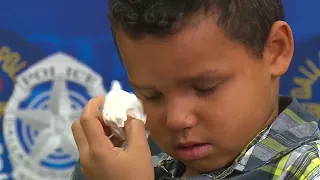 Finally going home, foster boys surprised in adoption ceremony