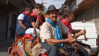 La Sfilata dei carretti siciliani Adrano festa di san Alfio Adrano 2023❤️🎉