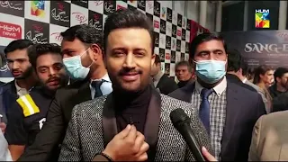 Atif Aslam - Live Talk About Drama Serial Sang-e-Mah - Hum TV