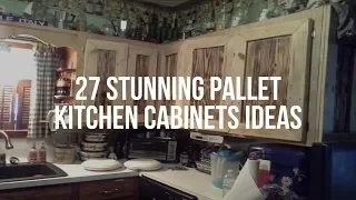 🔴 27 Stunning PALLET KITCHEN CABINETS Ideas