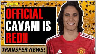OFFICIAL: Manchester United sign Edinson Cavani | Welcome to Manchester United