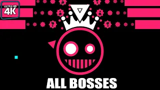 Just Shapes & Beats + Lost Chapter - All Bosses (NO DAMAGE) 4K UHD 60FPS PC