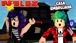 24 HORAS EN LA CASA EMBRUJADA DE BROOKHAVEN | Kori Roblox