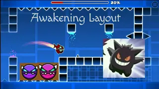 MY HARDEST LAYOUT | Awakening Layout by Fuzzles3373 (me) | Geometry Dash 2.11