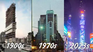 Evolution of the Time square New york (TS) 1900-2023s