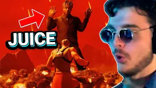 JUICE WRLD in Fortnite (LIVE event reaction)