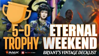 🏆 UNDEFEATED TROPHY 🏆 Grixis Tinker Breach for MTG Vintage Eternal Weekend | Magic: The Gathering