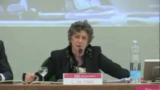 I sessione - Prof.ssa Carmela De Caro -