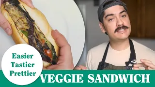 Easier Tastier Prettier - Vegetable Sandwiches