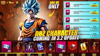 Dragon Ball Character In 600 UC | Prize Path Dragon Ball Event | Free Rewards |PUBGM