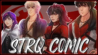 Team STRQ Gets a Comic! "The STRQ Chronicles"