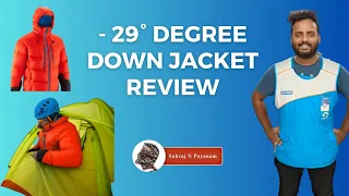 - 29°C winter down jacket detailed review ( decathlon Makalu jacket  )
