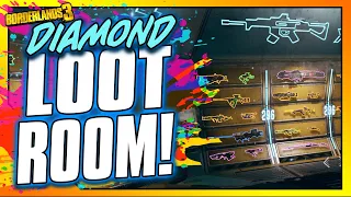 Borderlands 3 | My First DIAMOND LOOT ROOM!!