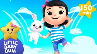 Hop, Step, Bouncy Bunny! | + More⭐ Nursery Rhymes for Babies | LBB