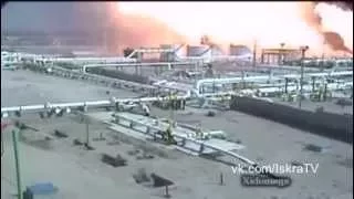Взрыв газа на заводе
