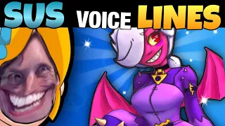 BrawlStars Voice Lines But They’re SUS