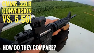 Comparing The CMMG .22LR Conversion To The 5.56 For Accuracy In An M&P 15: How Close Were They?