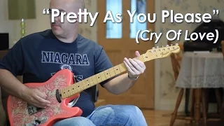 "Pretty As You Please" Instrumental Guitar Cover (Cry Of Love)