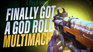 1000 Tokens gave me THE GOD ROLL MULTIMACH (best smg in d2)