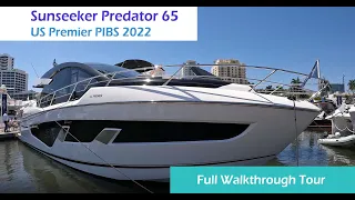 SUNSEEKER Predator 65 Evo - US Premier - Palm Beach 2022