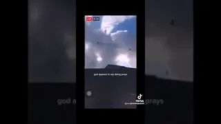 Man See's figure in the Sky